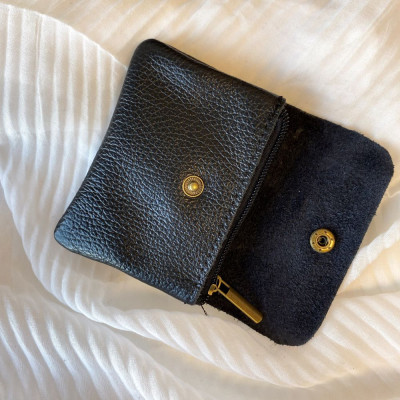Pochette Sunny mini en Cuir grainé