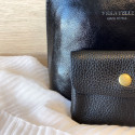 Pochette Sunny mini en Cuir grainé