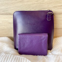 Pochette Sunny mini en Cuir grainé