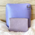 Pochette Sunny mini en Cuir grainé