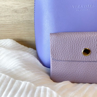 Pochette Sunny mini en Cuir grainé