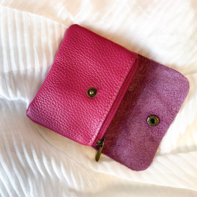 Pochette Sunny mini en Cuir grainé
