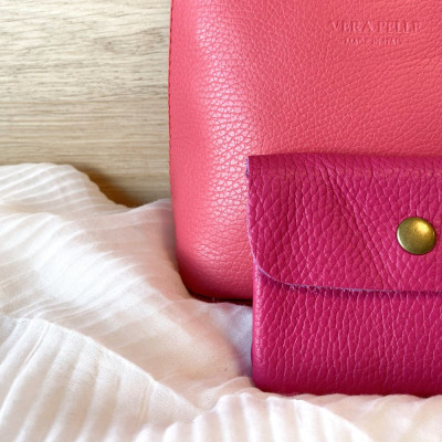 Pochette Sunny mini en Cuir grainé