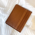 Porte-Carte en Cuir Souple et Grainé
