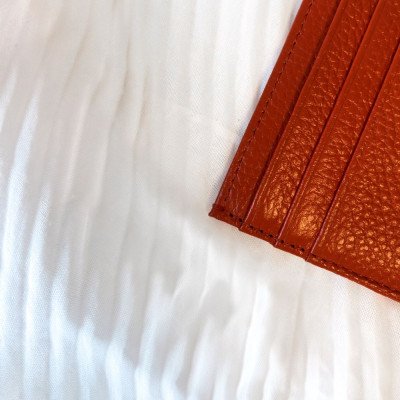 Porte-Carte en Cuir Souple et Grainé Porte-Carte en Cuir Souple et Grainé