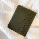 Porte-Carte en Cuir Souple et Grainé