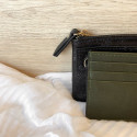 Porte-Carte en Cuir Souple et Grainé