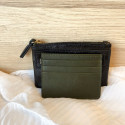Porte-Carte en Cuir Souple et Grainé