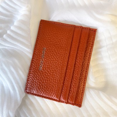 Porte-Carte en Cuir Souple et Grainé Porte-Carte en Cuir Souple et Grainé