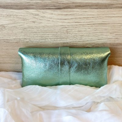 Étui à Lunettes en cuir grainé Brillant Étui à Lunettes en cuir grainé Brillant