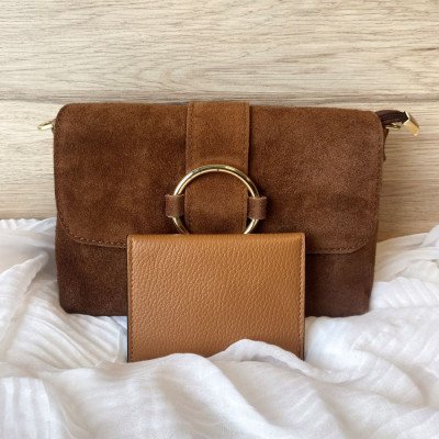 Pochette Sunny Cuir Grainé rigide Pochette Sunny Cuir Grainé rigide