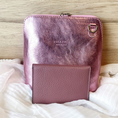 Pochette Sunny Cuir Grainé rigide