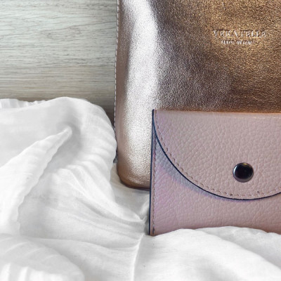 Pochette Sunny Cuir Grainé rigide