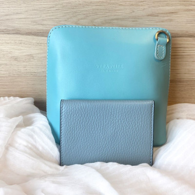 Pochette Sunny Cuir Grainé rigide