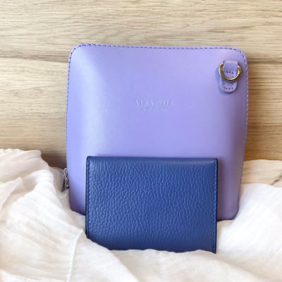 Pochette Sunny Cuir Grainé rigide