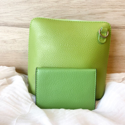 Pochette Sunny Cuir Grainé rigide