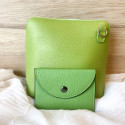 Pochette Sunny Cuir Grainé rigide