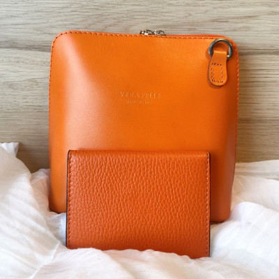 Pochette Sunny Cuir Grainé rigide