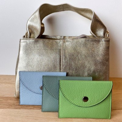 Pochette Sunny Cuir Grainé rigide Pochette Sunny Cuir Grainé rigide